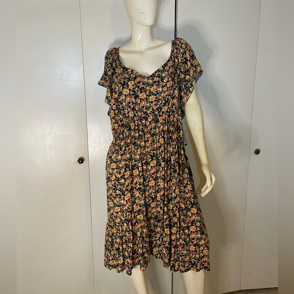 Terra & Sky Dresses & Skirts - Terra & Sky brown sleeveless mini dress casual sundress